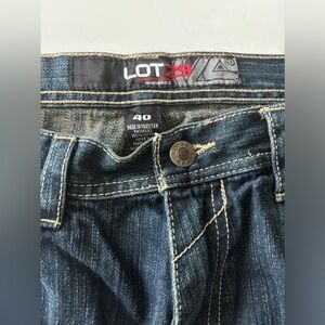 Lot 29 Denim Blue SHORTS Relaxed Straight #485